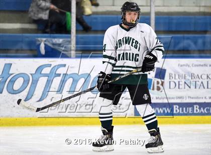 Thumbnail 2 in Hamden @ Northwest Catholic (CIAC D1 1st Round) photogallery.