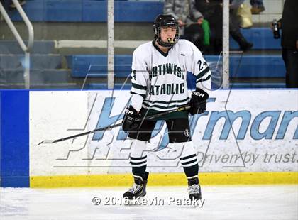 Thumbnail 3 in Hamden @ Northwest Catholic (CIAC D1 1st Round) photogallery.