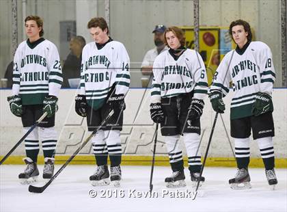 Thumbnail 3 in Hamden @ Northwest Catholic (CIAC D1 1st Round) photogallery.