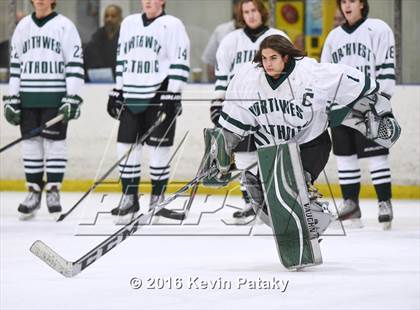 Thumbnail 2 in Hamden @ Northwest Catholic (CIAC D1 1st Round) photogallery.