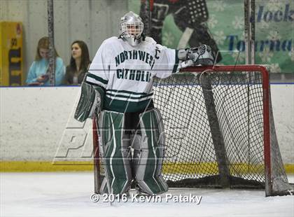 Thumbnail 2 in Hamden @ Northwest Catholic (CIAC D1 1st Round) photogallery.
