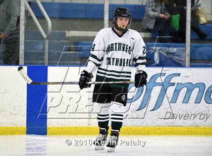 Thumbnail 1 in Hamden @ Northwest Catholic (CIAC D1 1st Round) photogallery.