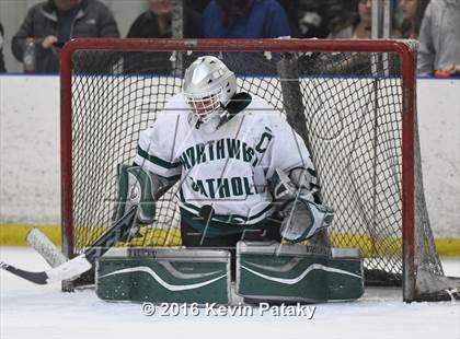 Thumbnail 2 in Hamden @ Northwest Catholic (CIAC D1 1st Round) photogallery.