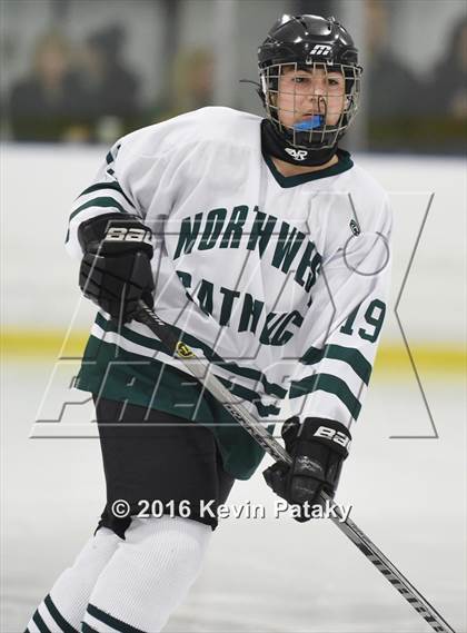 Thumbnail 2 in Hamden @ Northwest Catholic (CIAC D1 1st Round) photogallery.