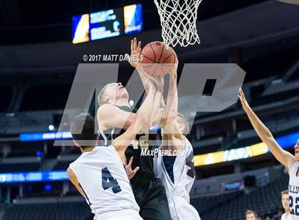 Thumbnail 2 in Cornerstone Christian Academy vs. Rocky Mountain Lutheran photogallery.