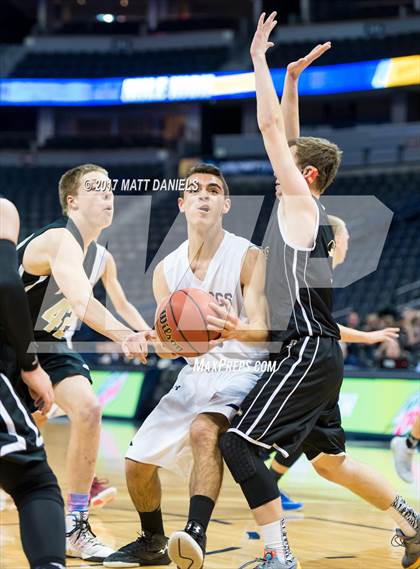 Thumbnail 2 in Cornerstone Christian Academy vs. Rocky Mountain Lutheran photogallery.