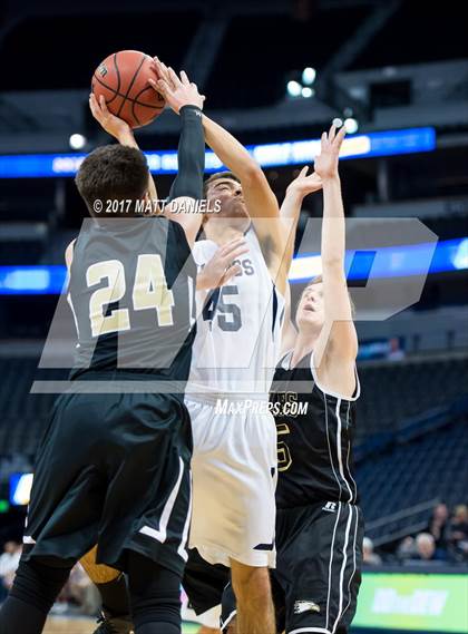 Thumbnail 1 in Cornerstone Christian Academy vs. Rocky Mountain Lutheran photogallery.