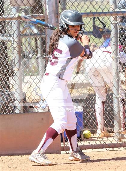 Thumbnail 3 in Combs vs. Salpointe Catholic (Chandler Prep Softball Classic)  photogallery.