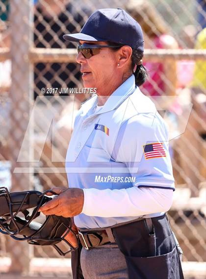 Thumbnail 3 in Combs vs. Salpointe Catholic (Chandler Prep Softball Classic)  photogallery.