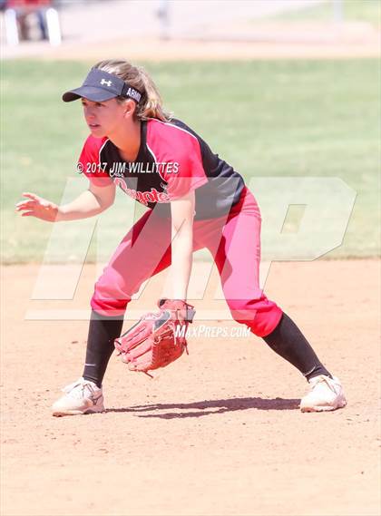 Thumbnail 3 in Combs vs. Salpointe Catholic (Chandler Prep Softball Classic)  photogallery.