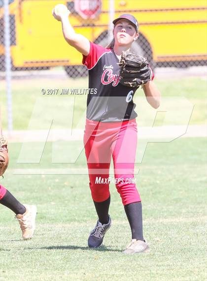 Thumbnail 3 in Combs vs. Salpointe Catholic (Chandler Prep Softball Classic)  photogallery.