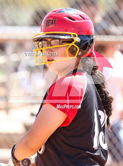 Thumbnail 2 in Combs vs. Salpointe Catholic (Chandler Prep Softball Classic)  photogallery.