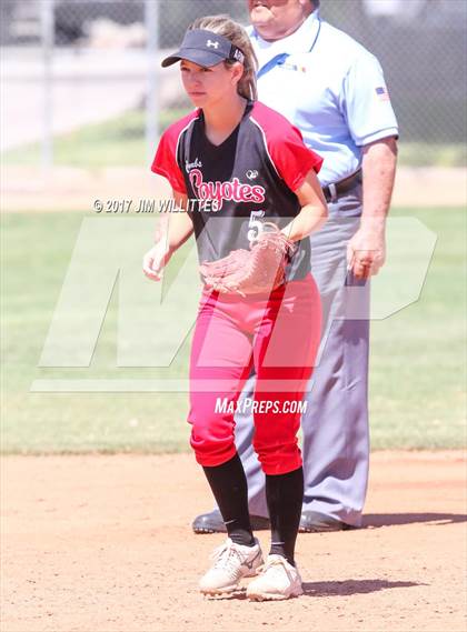 Thumbnail 2 in Combs vs. Salpointe Catholic (Chandler Prep Softball Classic)  photogallery.