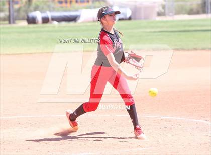 Thumbnail 3 in Combs vs. Salpointe Catholic (Chandler Prep Softball Classic)  photogallery.