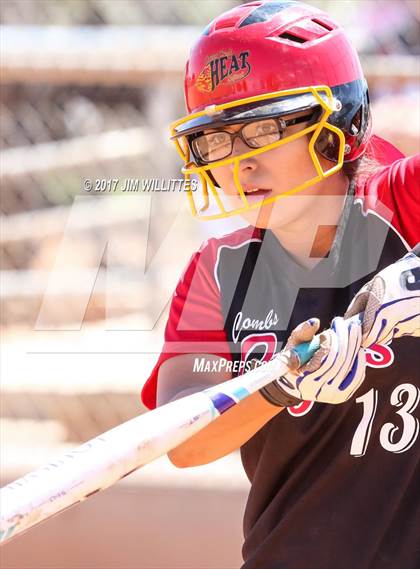 Thumbnail 1 in Combs vs. Salpointe Catholic (Chandler Prep Softball Classic)  photogallery.