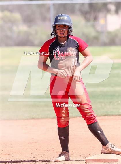 Thumbnail 1 in Combs vs. Salpointe Catholic (Chandler Prep Softball Classic)  photogallery.