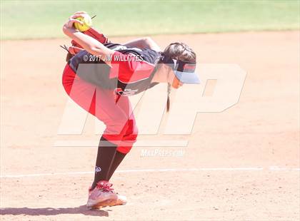 Thumbnail 2 in Combs vs. Salpointe Catholic (Chandler Prep Softball Classic)  photogallery.