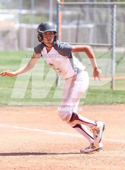 Thumbnail 1 in Combs vs. Salpointe Catholic (Chandler Prep Softball Classic)  photogallery.
