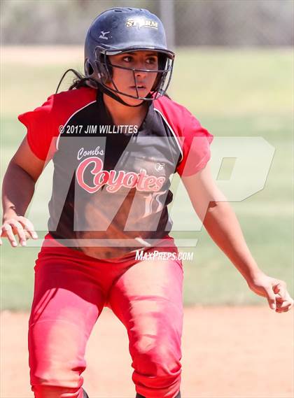 Thumbnail 3 in Combs vs. Salpointe Catholic (Chandler Prep Softball Classic)  photogallery.