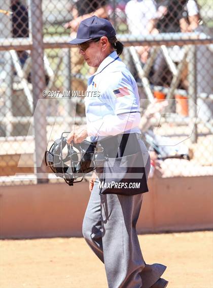 Thumbnail 3 in Combs vs. Salpointe Catholic (Chandler Prep Softball Classic)  photogallery.