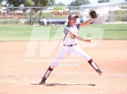 Thumbnail 2 in Combs vs. Salpointe Catholic (Chandler Prep Softball Classic)  photogallery.