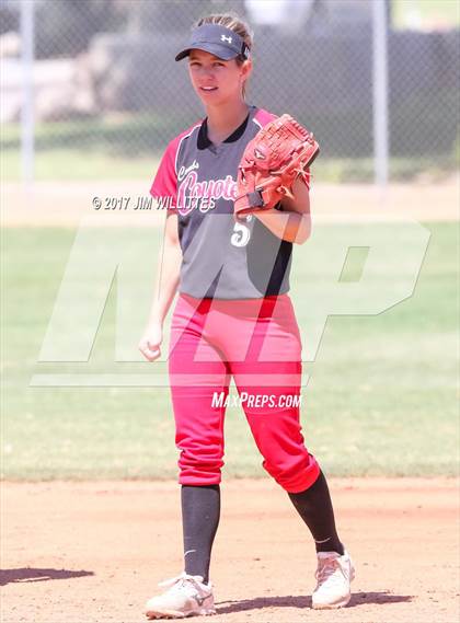 Thumbnail 1 in Combs vs. Salpointe Catholic (Chandler Prep Softball Classic)  photogallery.