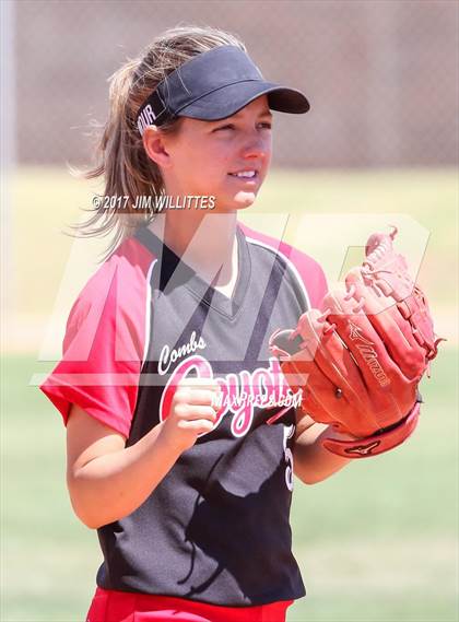 Thumbnail 1 in Combs vs. Salpointe Catholic (Chandler Prep Softball Classic)  photogallery.