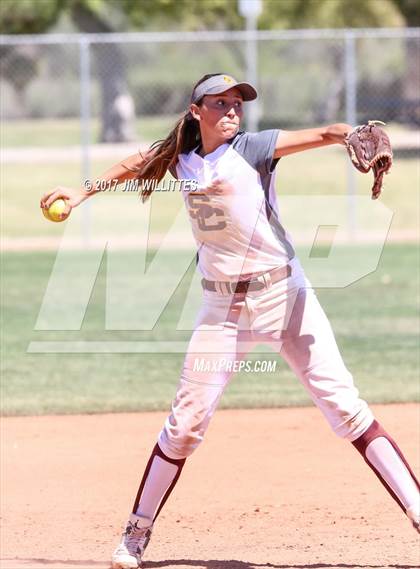 Thumbnail 1 in Combs vs. Salpointe Catholic (Chandler Prep Softball Classic)  photogallery.