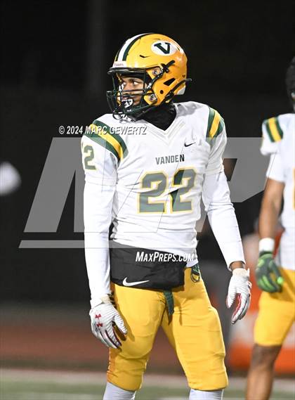 Thumbnail 3 in Vanden @ Rio Hondo Prep (CIF Division 3-A Final) photogallery.