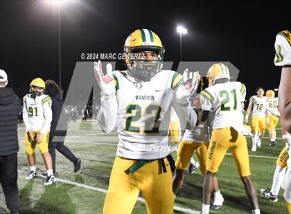 Thumbnail 2 in Vanden @ Rio Hondo Prep (CIF Division 3-A Final) photogallery.
