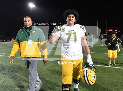 Thumbnail 2 in Vanden @ Rio Hondo Prep (CIF Division 3-A Final) photogallery.