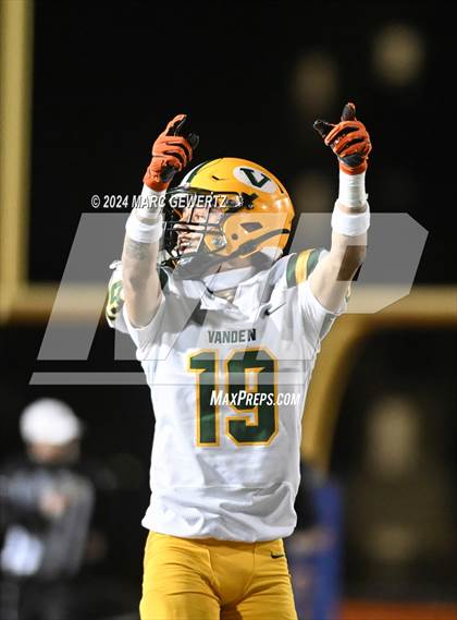 Thumbnail 2 in Vanden @ Rio Hondo Prep (CIF Division 3-A Final) photogallery.