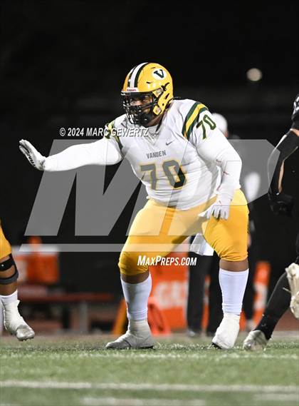 Thumbnail 2 in Vanden @ Rio Hondo Prep (CIF Division 3-A Final) photogallery.