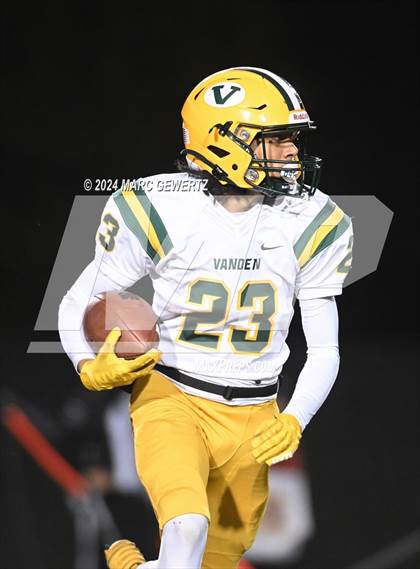 Thumbnail 2 in Vanden @ Rio Hondo Prep (CIF Division 3-A Final) photogallery.
