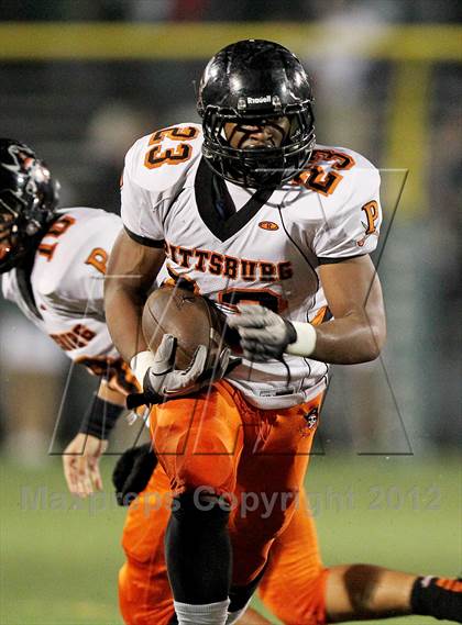 Thumbnail 2 in Pittsburg @ De La Salle (CIF NCS D1 Playoffs) photogallery.