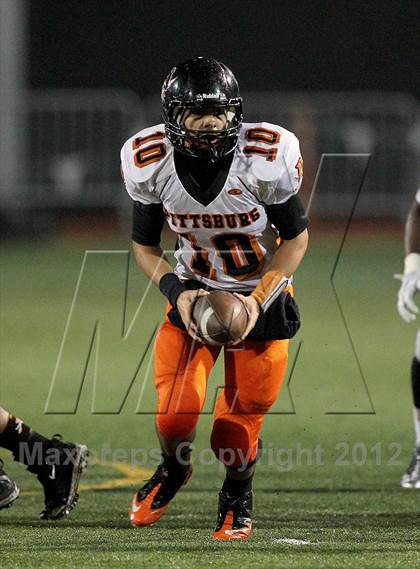 Thumbnail 1 in Pittsburg @ De La Salle (CIF NCS D1 Playoffs) photogallery.