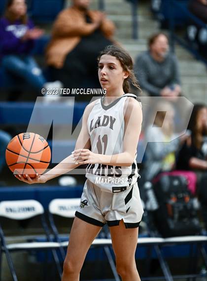 Thumbnail 3 in Central Arkansas Christian vs Dover (AAA 3A-5 district 2nd round) photogallery.