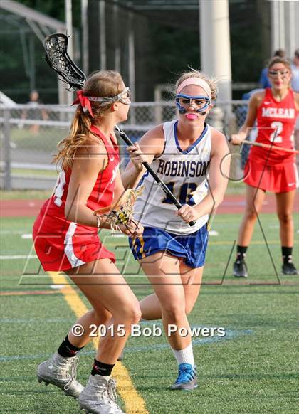 Thumbnail 1 in McLean @ Robinson (Woodson) (VHSL 6A North Quarterfinal) photogallery.