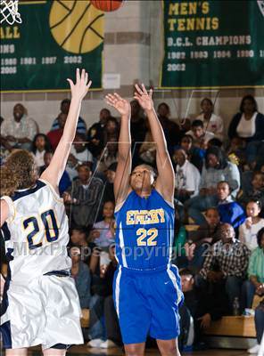 Thumbnail 1 in Berean Christian vs. Emery (BCL Playoffs) photogallery.