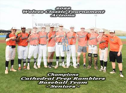 Thumbnail 1 in Cathedral Prep vs. St. Bernard's (Wolves Classic Tournament - Championship) photogallery.