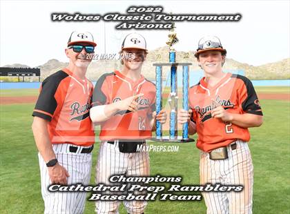 Thumbnail 3 in Cathedral Prep vs. St. Bernard's (Wolves Classic Tournament - Championship) photogallery.
