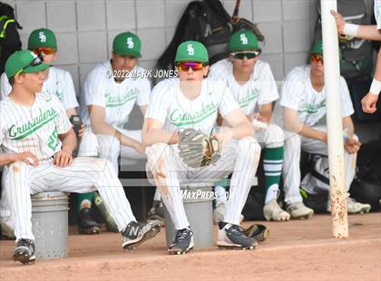 Thumbnail 3 in Cathedral Prep vs. St. Bernard's (Wolves Classic Tournament - Championship) photogallery.