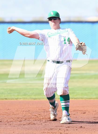 Thumbnail 2 in Cathedral Prep vs. St. Bernard's (Wolves Classic Tournament - Championship) photogallery.