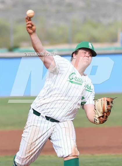 Thumbnail 2 in Cathedral Prep vs. St. Bernard's (Wolves Classic Tournament - Championship) photogallery.