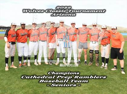 Thumbnail 2 in Cathedral Prep vs. St. Bernard's (Wolves Classic Tournament - Championship) photogallery.