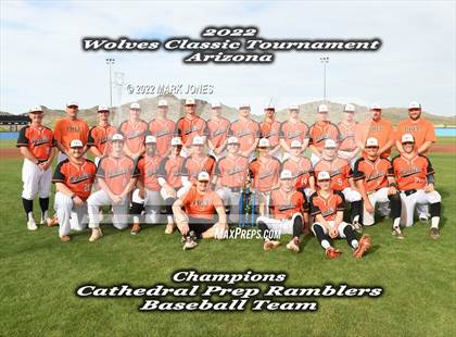 Thumbnail 1 in Cathedral Prep vs. St. Bernard's (Wolves Classic Tournament - Championship) photogallery.