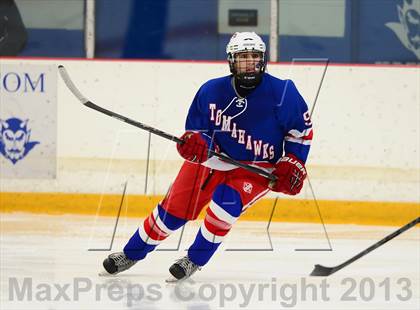 Thumbnail 2 in Glastonbury vs. Ridgefield (West Haven Christmas Tournament) photogallery.