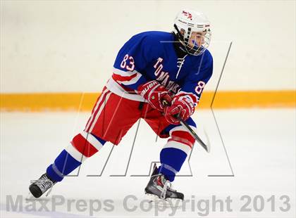 Thumbnail 2 in Glastonbury vs. Ridgefield (West Haven Christmas Tournament) photogallery.