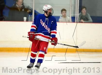 Thumbnail 2 in Glastonbury vs. Ridgefield (West Haven Christmas Tournament) photogallery.