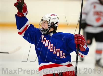 Thumbnail 3 in Glastonbury vs. Ridgefield (West Haven Christmas Tournament) photogallery.